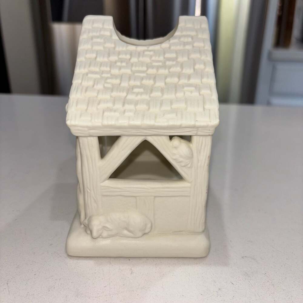 PartyLite O Little Town 3 Kings Bisque Porcelain Tealight Candle Holder P7314 - Picture 6 of 9